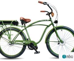 Rower ELEKTRYCZNY ebike miejski 26 / 28 męski Cruiser RoyalB